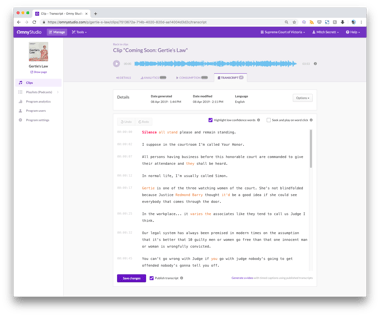 Why You Should Transcribe Your Content With Omny Studio