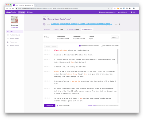 Why You Should Transcribe Your Content With Omny Studio