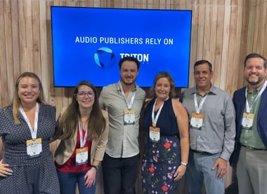 Triton Digital at Podcast Movement 2023